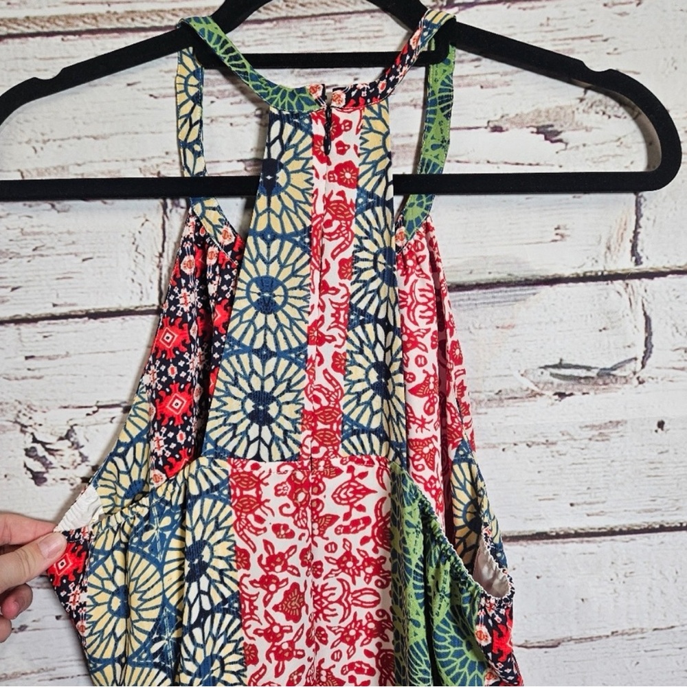 Laundry by Shelli Segal Geometric Patchwork Halte… - image 8